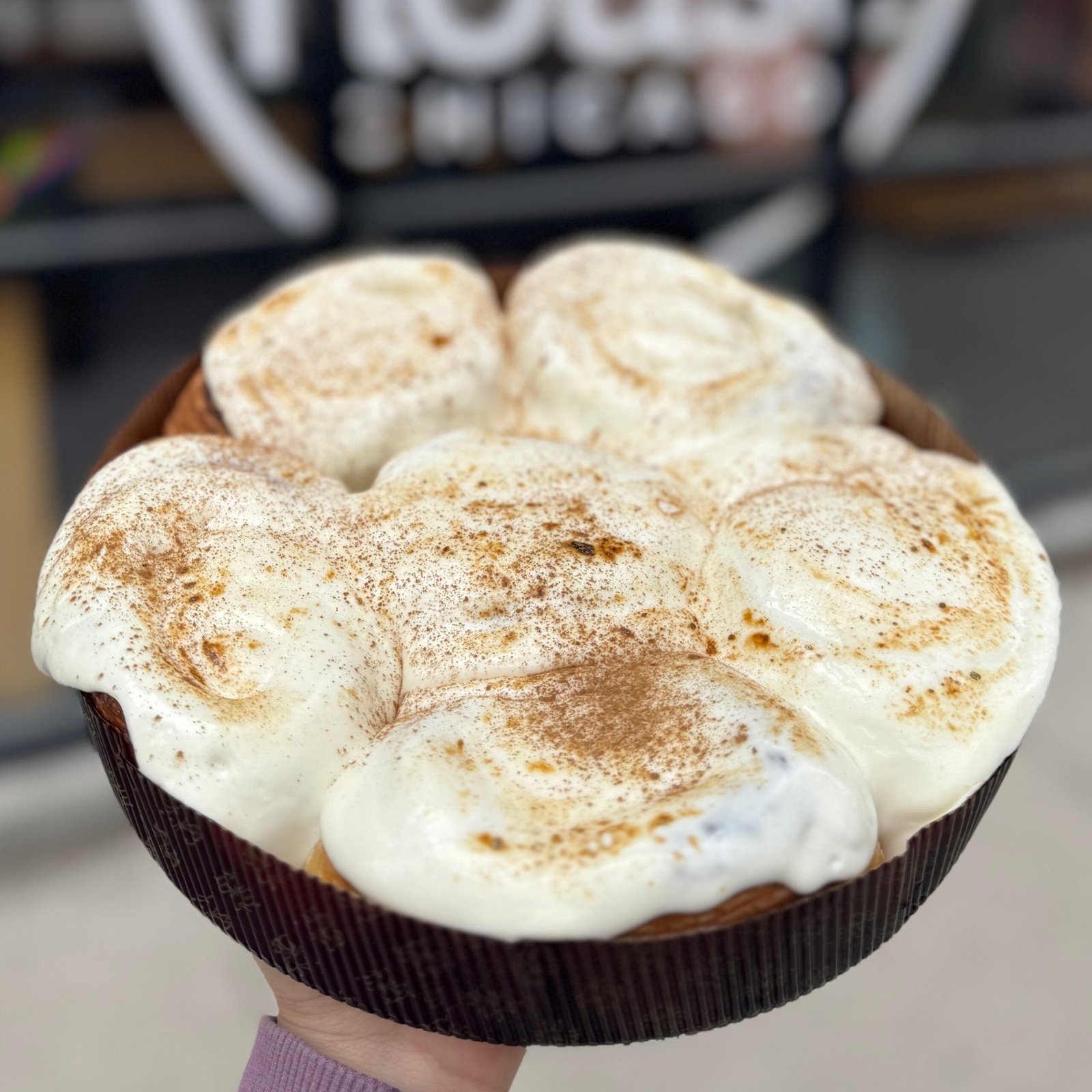 Cinnamon Roll Cake